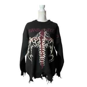 Gothic 90s Sweater Size Medium - Unisex